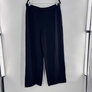 St. John Collection Knit Pants Black Size 16